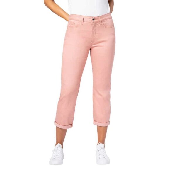New Santana Tummy Control Capris | Pink - Picture 3 of 6